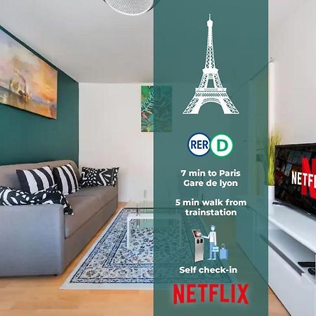 Appartamento F2 Paris 12Eme - Gare De Lyon - Orly Alfortville Esterno foto